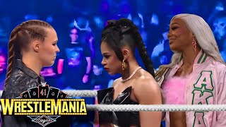 Ronda Rousey vs Jade Cargil amp Bianca Belair  2 On 1 Handicap Match  WWE November 11 2024 [upl. by Braynard]