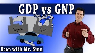 Comparing GDP and GNP Examples included [upl. by Gaskins]