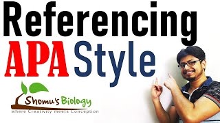 APA style referencing tutorial  APA in text citation  How to reference in APA style [upl. by Enillebyam]