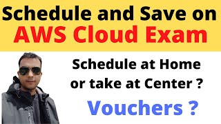 How to book Pearson Vue exam at center or home  Schedule AWS Cloud Practitioner  Microsoft Azure [upl. by Harriot]