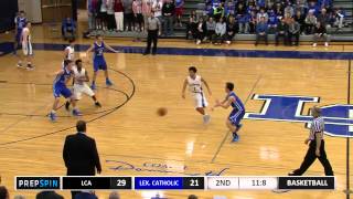 Lexington Christian Academy at Lexington Catholic  Boys HS Basketball [upl. by Ztnaj]