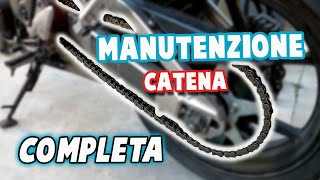 Manutenzione Catena con WD40 Come va [upl. by Honey]