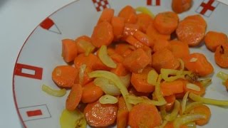 Recette cookeo  carottes aux oignons [upl. by Aneelak160]