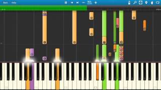 Marillion  Lavender  Piano Tutorial  Synthesia Cover [upl. by Leemaj]