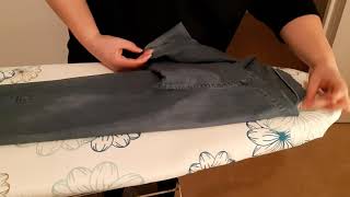 TUTO REPASSAGE N°7  PLIER UNE CHEMISE SIMPLE RAPIDE ET EFFICACE [upl. by Son]