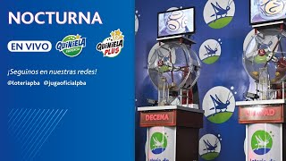 Nocturna Sorteo de la Quiniela y la Quiniela Plus  9 de noviembre de 2024 [upl. by Athey]