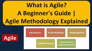 What is Agile A Beginners Guide  Agile Methodology Explained [upl. by Ahseenyt]