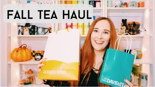 FALL TEA HAUL 2019  DAVIDSTea Adagio amp Plum Deluxe [upl. by Flatto980]