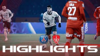 HIGHLIGHTS  PSG 22 BREST ⚽️ ASENSIO amp KOLO MUANI ⚽️ [upl. by Onairda]