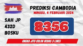 PREDIKSI CAMBODIA HARI INI 4 JANUARI 2024  BOCORAN TOGEL CAMBODIA  RUMUS ANGKA CAMBODIA KUAT [upl. by Durer640]