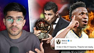 RODRI WINS BALLON DOR 2024 Vinicius Robbed [upl. by Oskar]