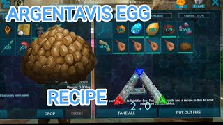 ARGENTAVIS EGG KIBBLE RECIPE  ARK MOBILE  HINDI [upl. by Hochman511]