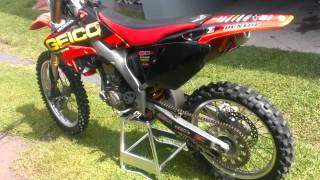 05 CRF 250 new cam timing chain update [upl. by Isyak]