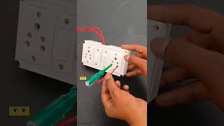 How to check neutral with tester diy electrical tester ytshort electricity short diylrojects [upl. by Hguh459]