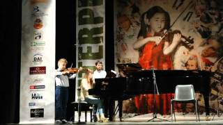 LE FILATRICI  Aberto Curci  violino e pianoforte  Euterpe Competition 2015 [upl. by Nilrac]