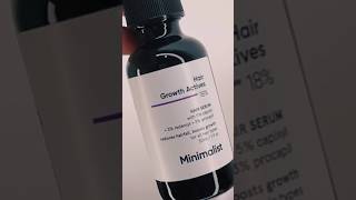 Minimalist Hair Growth Actives 18 Hair Serum beminimalist hairgrowthserum [upl. by Norved95]