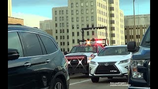 New Orleans DOTD Motorist Assistance Patrol unit 07 responding LA  6182017 [upl. by Aicilram]