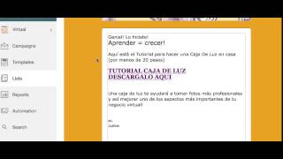 Agregar un PDF descargable en el boletín de mailchimp [upl. by Dlarrej662]