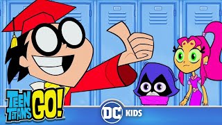 Teen Titans Go em Português  Vamos leválo para a escola DC Kids [upl. by Nosnej]