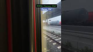 HanauHbf Einfahrt BR642RB56➡️HanauHbf🔄Schöllkrippen br642 regionalbahn shorts [upl. by Hildegard411]