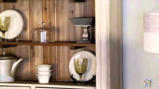 Uttermost Sylvianne Wood Bakers Rack  Product Review Video [upl. by Yelraf]