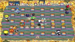 Lets Play Bomberman Generation Bonus  Multiplayer Mode [upl. by Bryn]