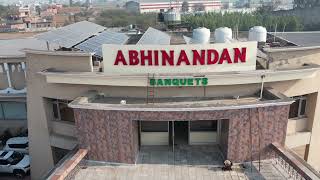 ABHINANDAN BANQUIET  RAJPURA PATIALA  DRONE AND GIMBAL SHOOT [upl. by Fenelia577]