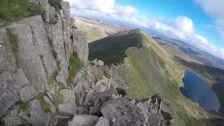 Swirral Edge descent from Helvellyn [upl. by Eanaj]