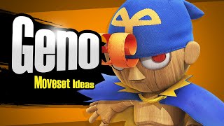 Geno Super Smash Bros MOVESET IDEAS [upl. by Marylynne]