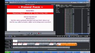 How to Add Text to Films Made in Magix Movie Edit Pro HD [upl. by Okihcas]