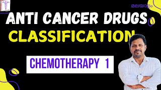 Cancer chemotherapy malayalam Anticancer drugs Pharmacology Malayalam Classification [upl. by Emolas]