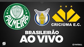 PALMEIRAS X CRICIÚMA AO VIVO AO VIVO COM IMAGEM JOGO DE HOJE ASSISTA AGORA PES 2021 [upl. by Kippie]