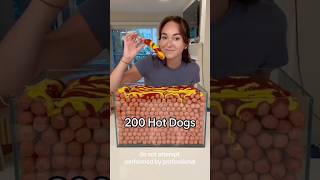 200 Hot Dogs Challenge 🤯 [upl. by Herman268]