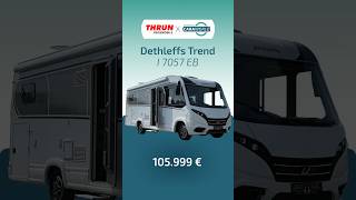 08 Dethleffs Trend I 7057 EB  short modern [upl. by Ennahteb]