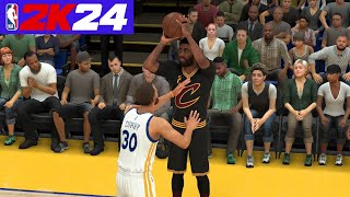 NBA 2K24 1516 CAVALIERS AT 1516 WARRIORS FULL GAME  2016 NBA FINALS PS4 Gameplay [upl. by Anicnarf133]