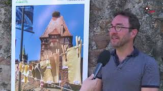 Exposition de photographies aux remparts de Châtenois [upl. by Eelrefinnej]