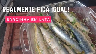 Como fazer SARDINHA na panela de pressão  Tipo SARDINHA EM LATA  Receitas fáceis [upl. by Anhpad419]