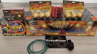 COLECȚIE PETARDE ȘI ARTIFICII PYROBOOM 20232024 2 [upl. by Cadmar667]