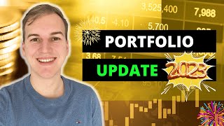 AANDELEN PORTFOLIO update 2023  Heb ik dit jaar de beurs verslagen [upl. by Akamaozu623]