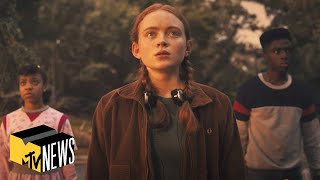 Sadie Sink on The Whale Stranger Things amp Working w Taylor Swift  MTV News [upl. by Scrogan12]