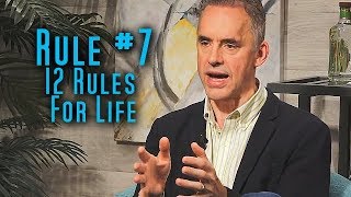 Rule 7 Pursue What is Meaningful  Jordan Peterson [upl. by Stauffer]