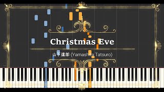 quotCHRISTMAS EVEquot by Yamashita Tatsuro  Synthesia Sheet Music MIDI [upl. by Eioj]