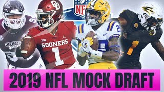 2019 NFL Mock Draft  Post Senior Bowl Complete 1st Round  Kyler Murray Goes Where [upl. by Nodnorb]