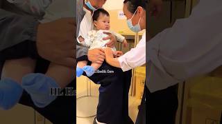 Cutebaby 💕 Baby injection push vedio 😨 baby foryou injection shorts cute [upl. by Llertnor62]