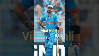 Tendulkar Virat Kohli Ganguly most runs in ODIs shorts cricket viratkohli india ipl top rcb [upl. by Himelman]