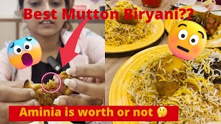 Mutton biryani lahori chicken of Aminia [upl. by Ocirled]