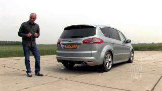 Ford SMax 22 TDCi roadtest english subtitled [upl. by Nimocks304]