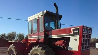 International Harvester 4586 Tractor Video [upl. by Tse]