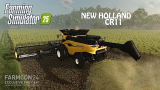 Farming Simulator 25 NEW HOLLAND CR 11 TRAILER farmingsimulator22 fs22 agriculture fs25 [upl. by Nuahsak]