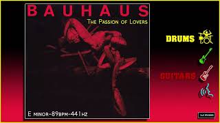 BAUHAUS The Passion of Lovers DRUMSampGUITARISOLATED TRACKS MOISES [upl. by Meece573]